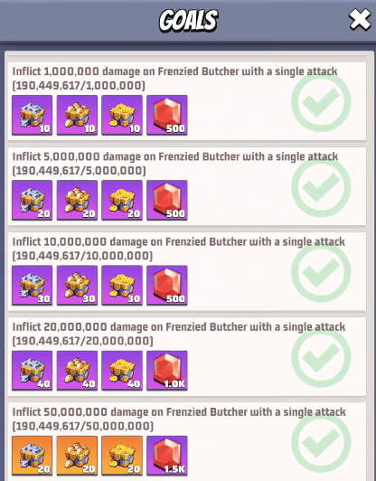 Mutant Bulldog event -  Goals 2