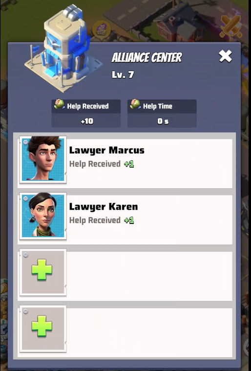 Alliance center details