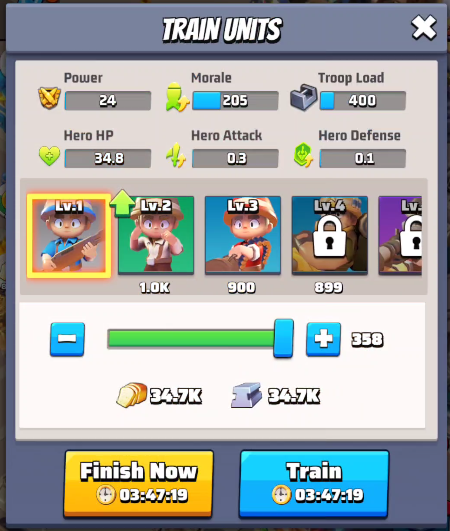 Soldier level 1