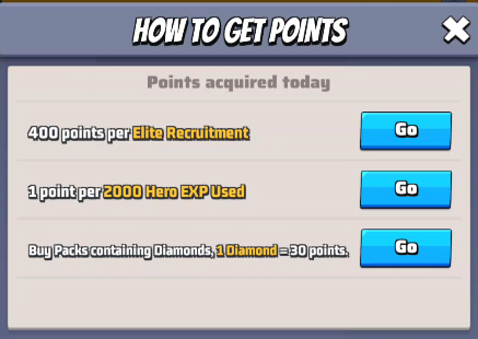 Stage 1 - How to get points