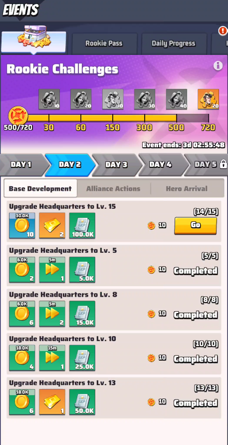Day 2 - base development