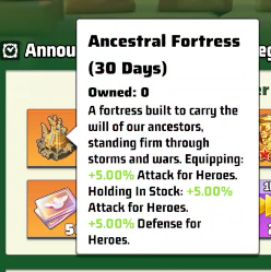 Season 6 Alliance Rewards overview - Ancestral Fortress