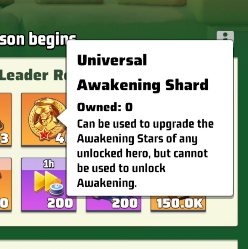 Season 6 Alliance Rewards overview - Universal Awakening Shard