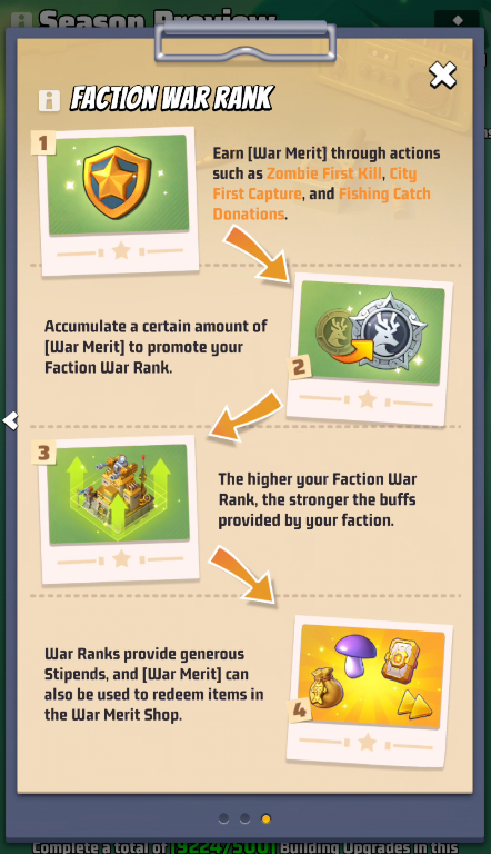 Season 6 Lost Rainforest - Day 2 - Faction War Rank