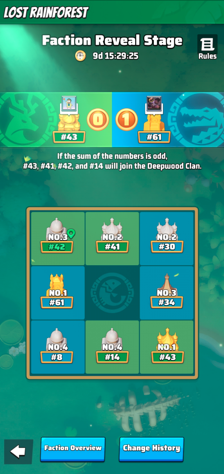Season 6 Pre-Season - Faction Awards - Faction Reveal Stage