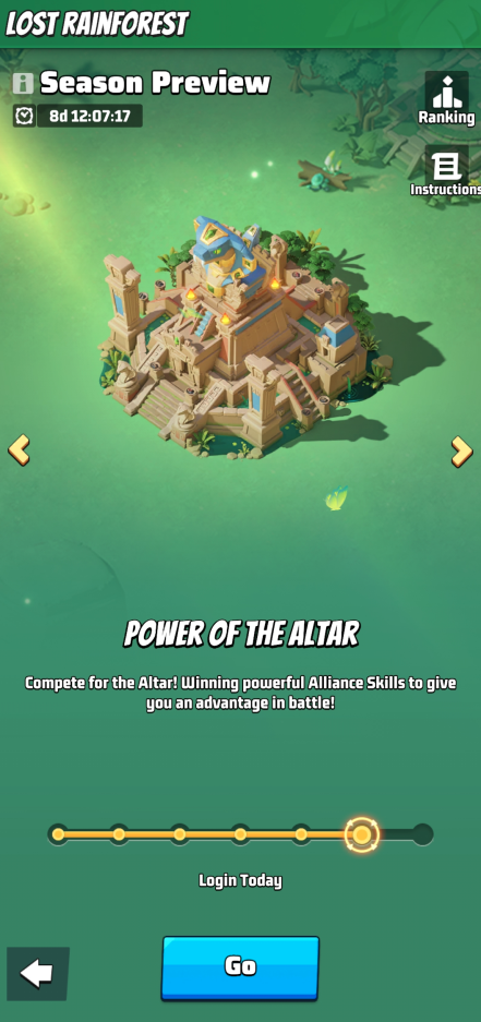 Season 6 Lost Rainforest - Day 6 - Power of Altar
