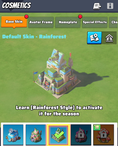 Rainforest Style Skin